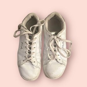 White shoes, size 8 1/2